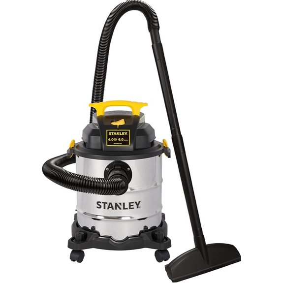 STANLEY 6-Gallon Wet/Dry Vacuum with Stainless Tank