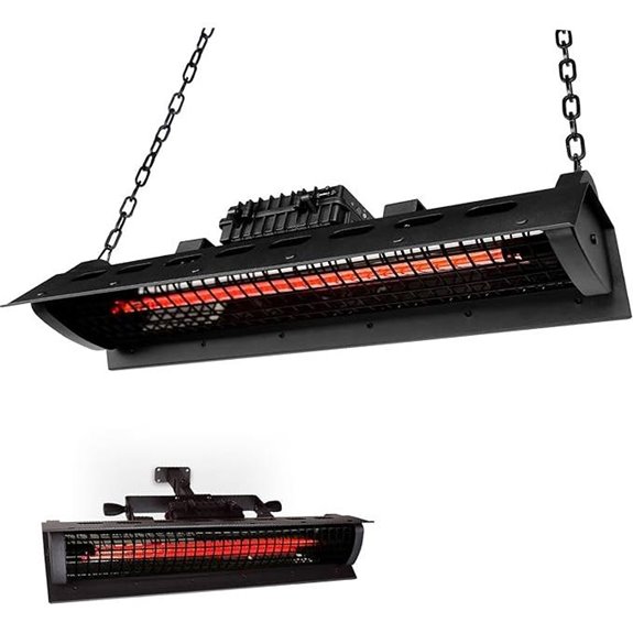 Star Patio Wall/Ceiling Electric Heater with Remote