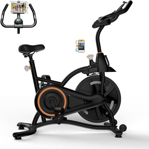 Hillhub Stationary Exercise Bike with Pulse Sensor