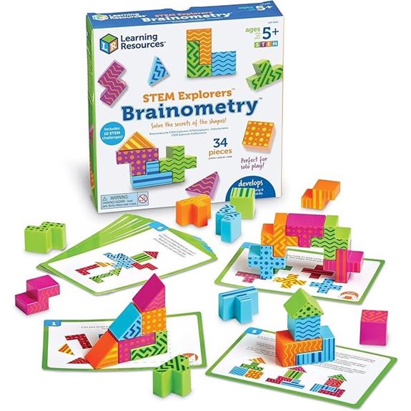 Learning Resources STEM Brainometry Puzzle & Brain Games