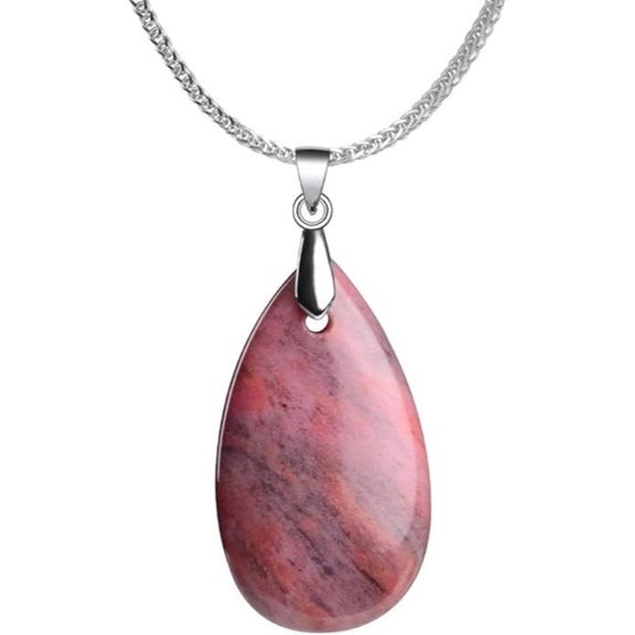 iSTONE Sterling Silver Crytal Pendant Necklace for Women