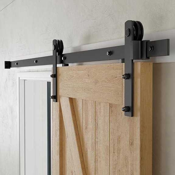 Heavy Duty Sliding Barn Door Hardware Kit
