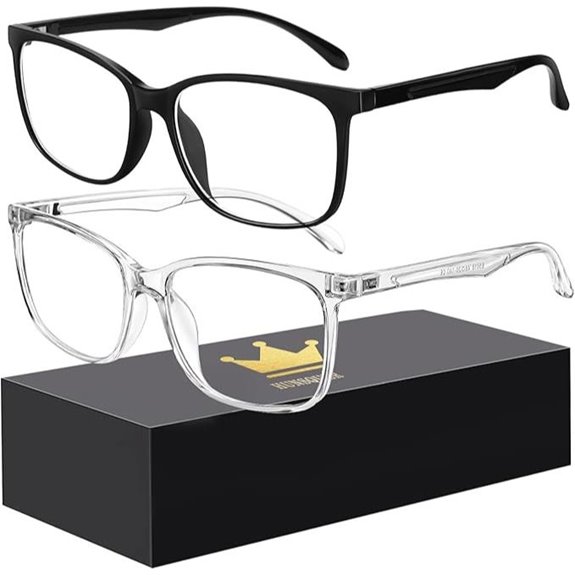 Hunsquer Blue Light Glasses for Women & Men