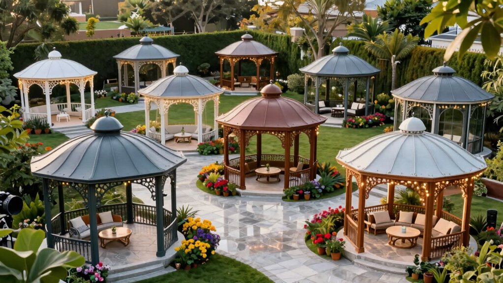 stylish gazebos for backyards