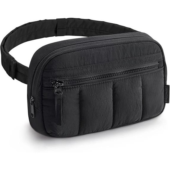 BAGSMART Quilted Fanny Pack for Women