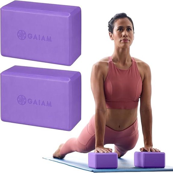 Gaiam Yoga Block Supportive Latex-Free EVA Foam