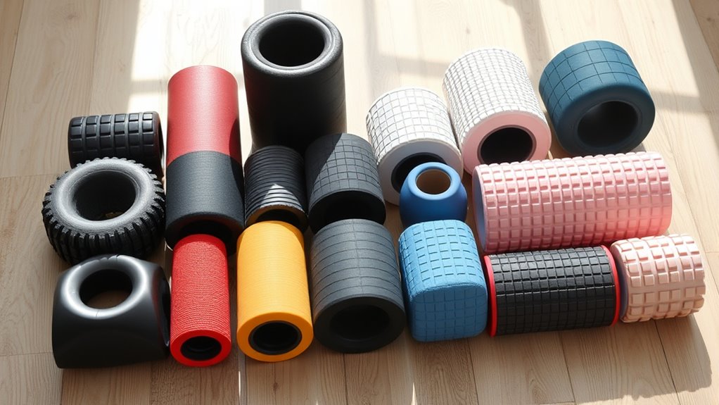 supportive portable foam roller