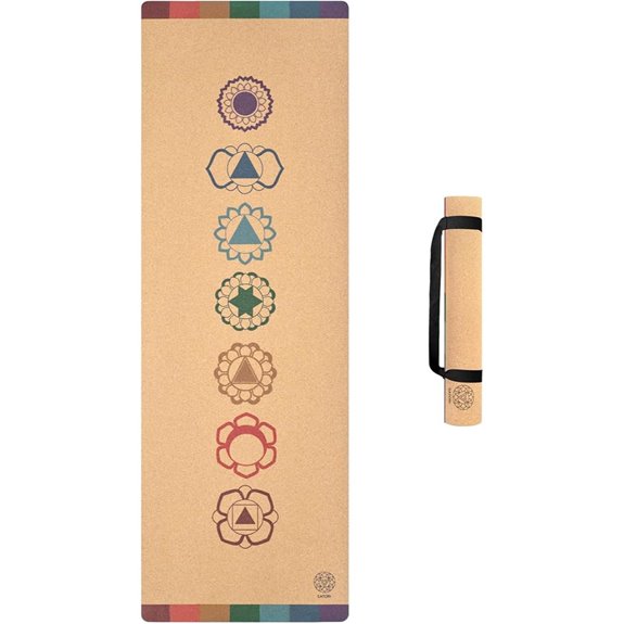Eco-Friendly Cork Yoga Mat with Non-Slip Support
