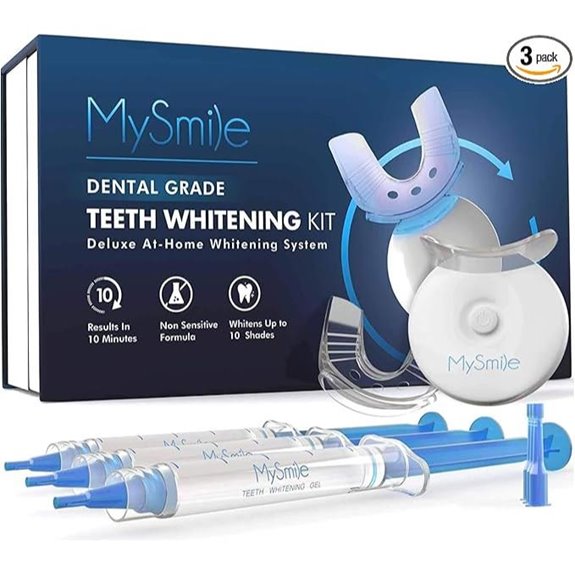 MySmile Teeth Whitening Kit with LED Light