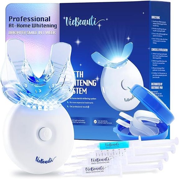 VieBeauti Teeth Whitening Kit with LED Light