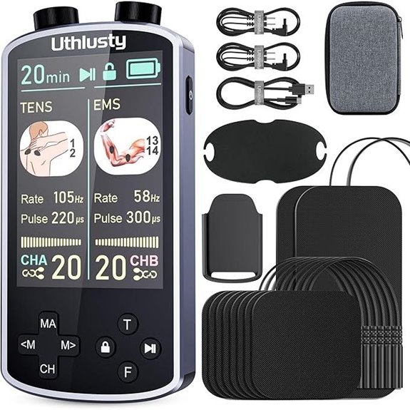 TENS Muscle Stimulator with 36 Modes & Display