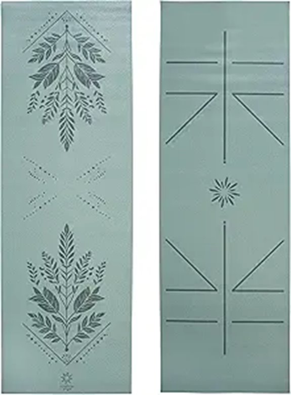 thick non slip yoga mat