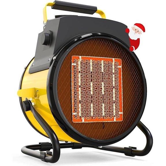 Outdoor Electric Heater with 3 Modes and Overheat Protection