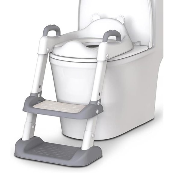 HBTower Toddler Potty Seat with Step Stool