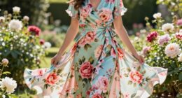 top 15 floral wrap dresses