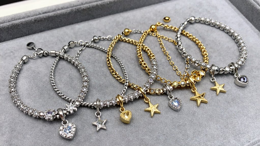 top 15 women s sparkling charm bracelets