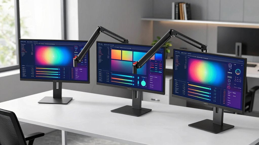 top adjustable monitor arms