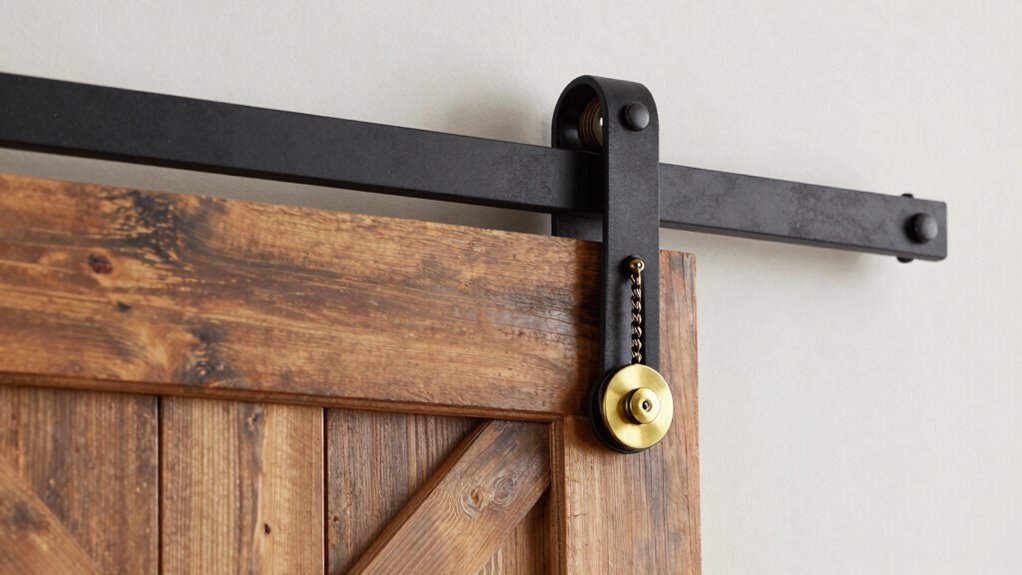 top boho barn door hardware