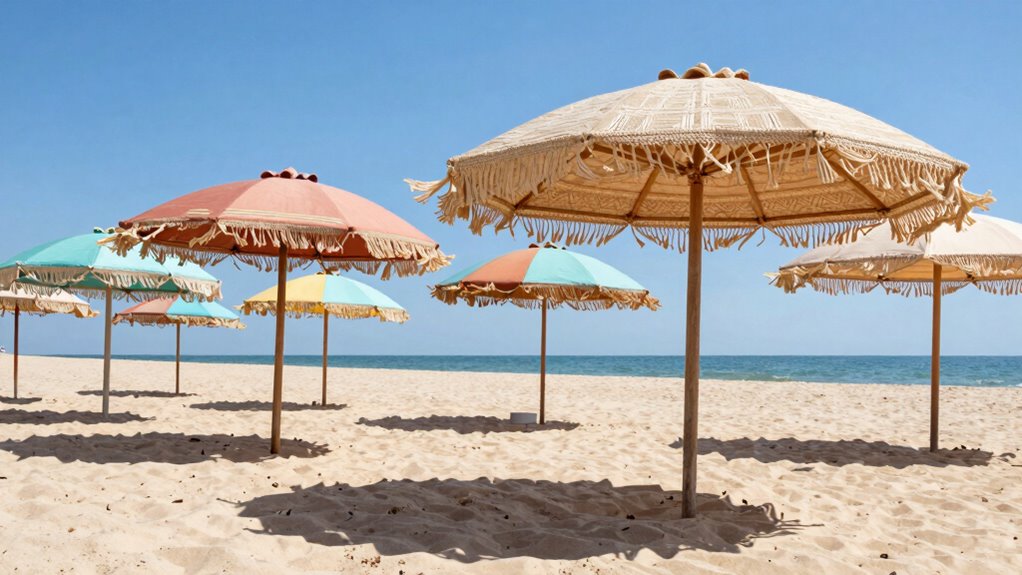 top boho beach umbrella picks