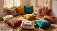 top boho floor cushions