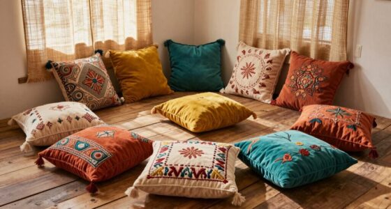 top boho floor cushions