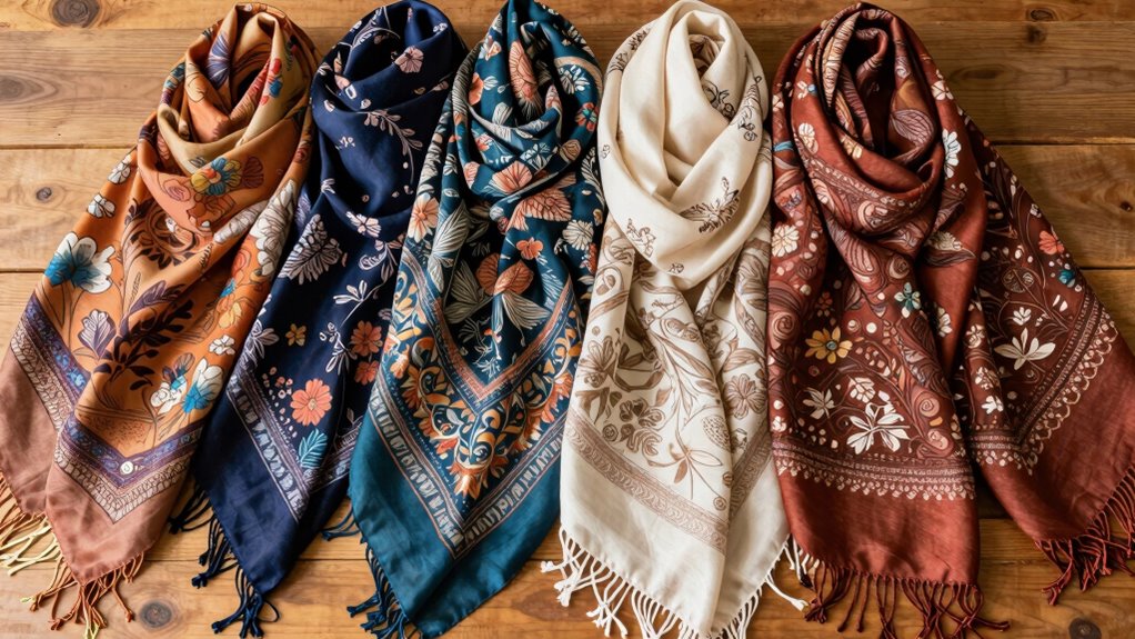 top boho scarf styles