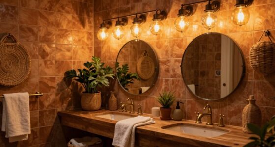 top boho vanity lighting