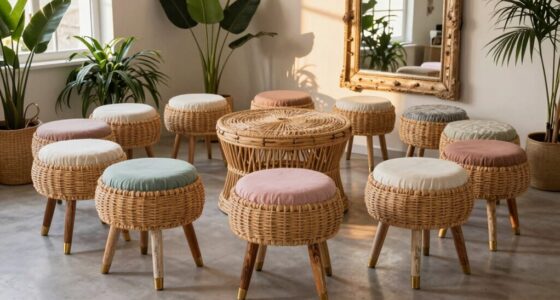 top boho vanity stool picks