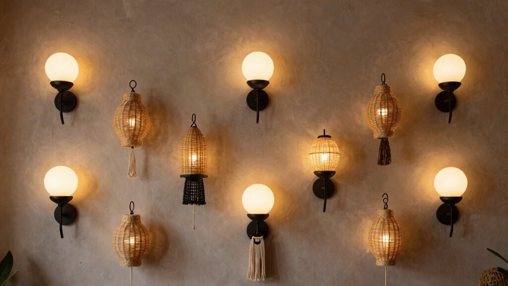 top boho wall sconce lights