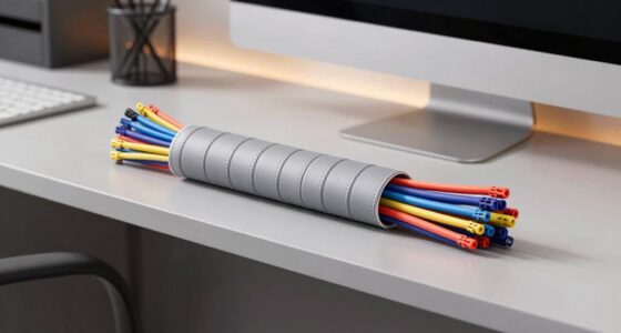 top cable management sleeves