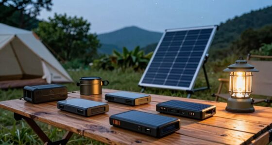 top camping solar power banks