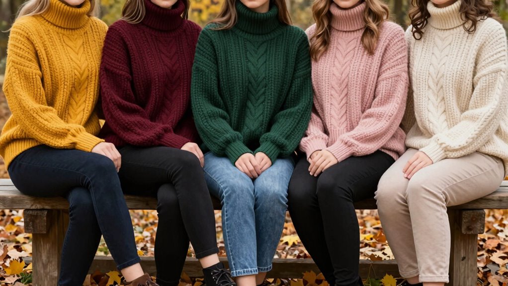 top chunky knit sweater picks