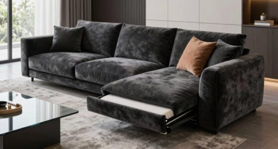 top convertible u shaped sofas