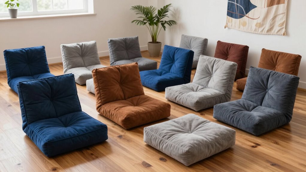 top cushions with back support