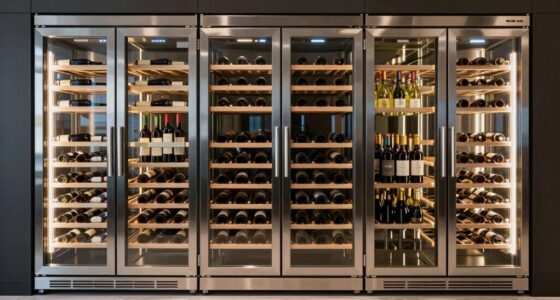 top dual zone wine coolers