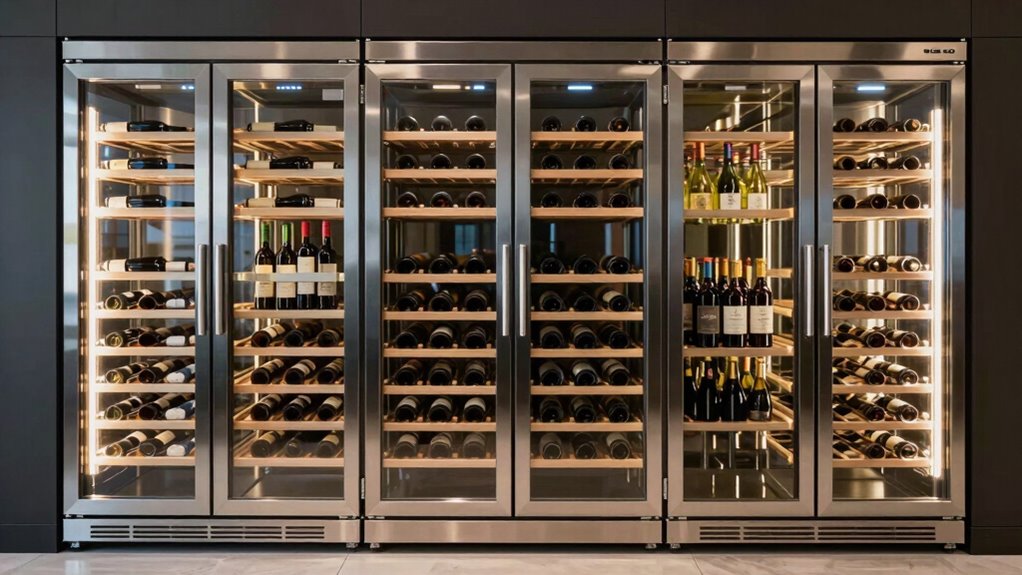 top dual zone wine coolers