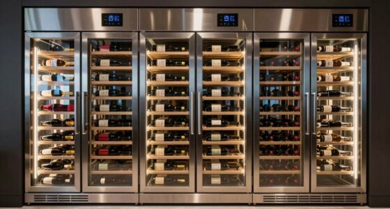 top dual zone wine coolers