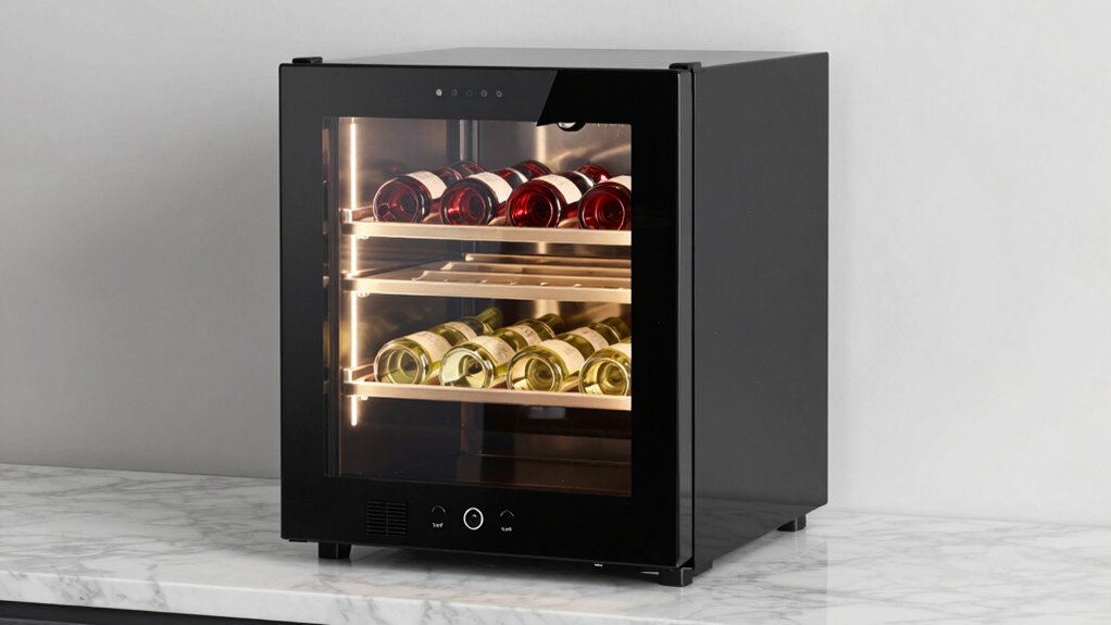 top dual zone wine coolers
