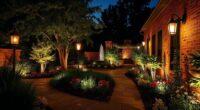 top garden luxury lighting