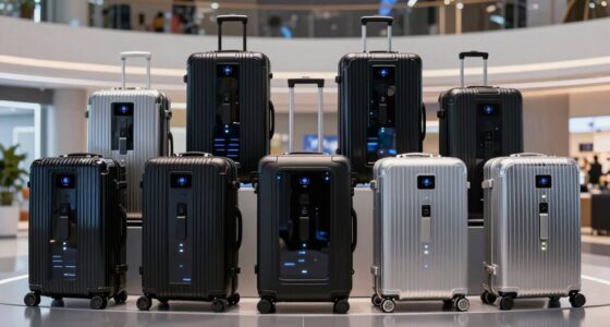 top gps smart suitcases