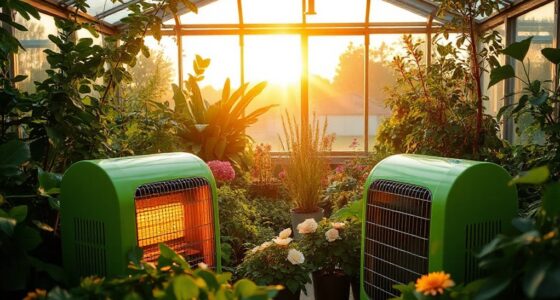 top greenhouse heating options