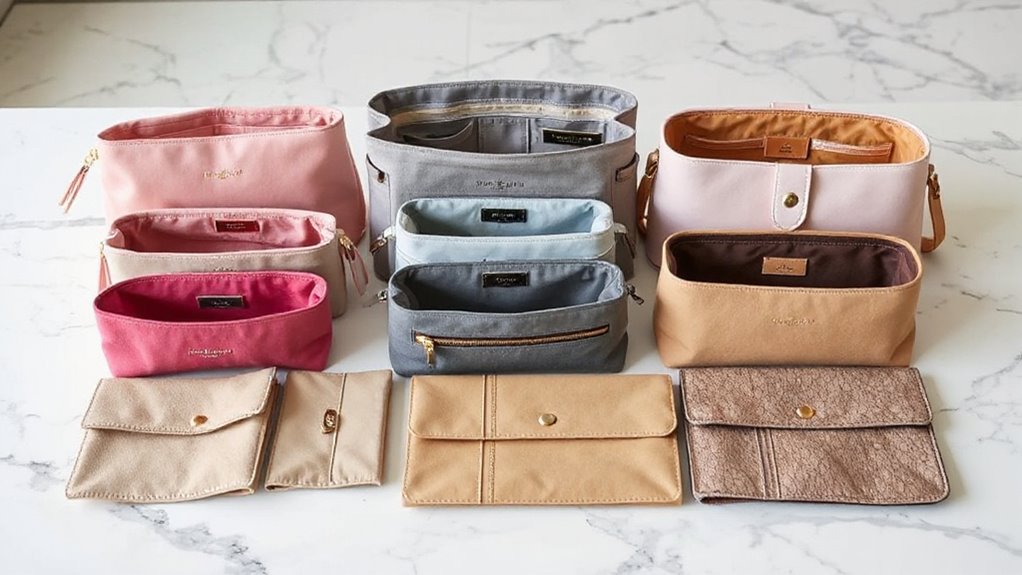 top handbag organizer inserts