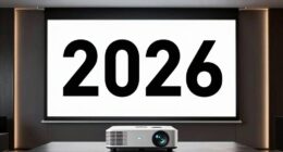 top high contrast projector screens