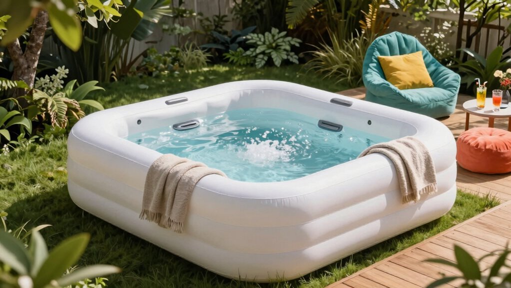 top inflatable hot tubs