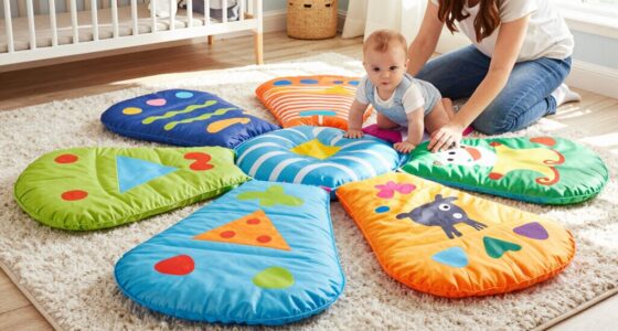 top inflatable tummy time mats