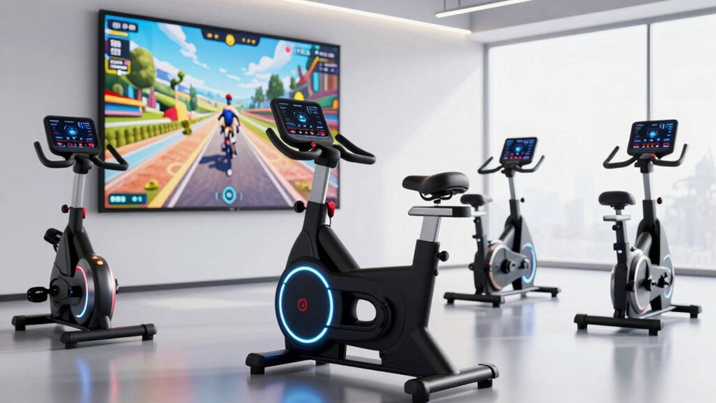 top interactive exercise bikes