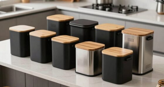 top kitchen compost bins