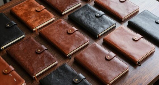 top leather executive notebooks