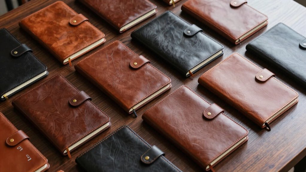 top leather executive notebooks