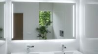 top led bathroom mirrors